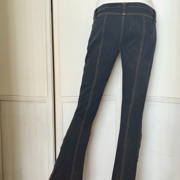 RARE! Vintage Serious Los Angeles Tapestry Jeans – Medium (Fits 4–6) – NWOT - Picture 2 of 16